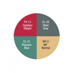 Ben Nye Wheel, Bald Cap Stipple 28g