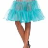 Leg Avenue Shimmer, Knee Length Petticoat, Tiffany Blue