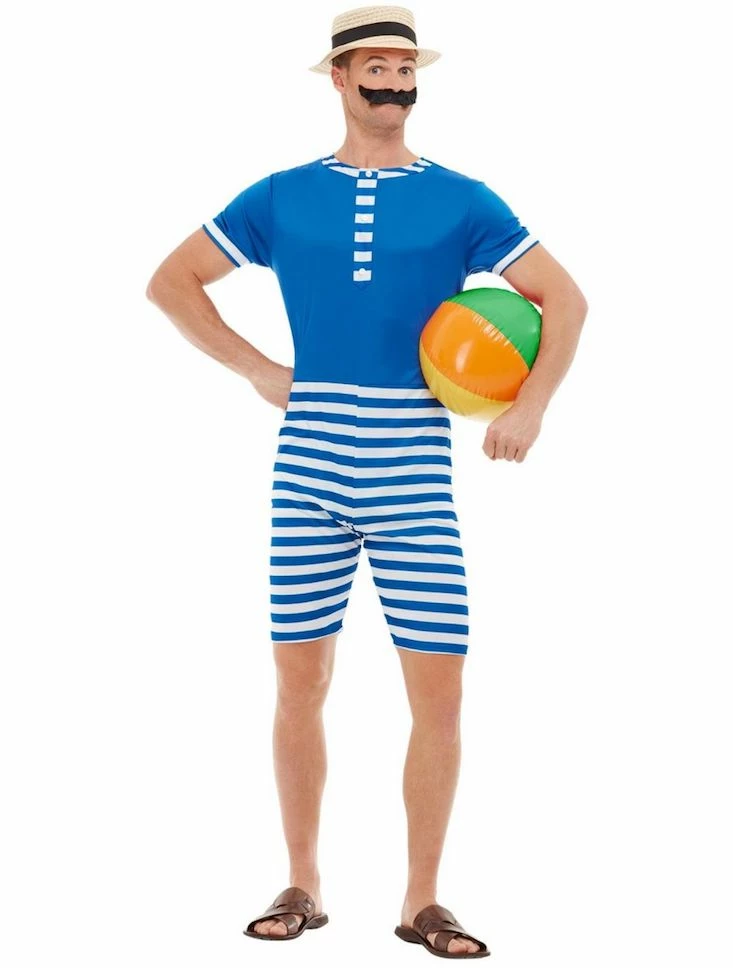 Smiffys 20's Bathing Suit Costume Male Costumes