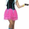 Smiffys 80's Wild Girl Costume Female Costumes