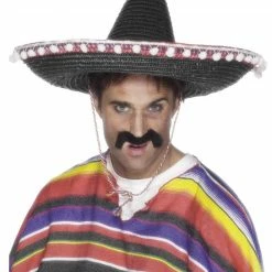 Smiffys Sombrero, Straw Mexican & Spanish