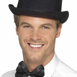 Smiffys British Top Hat, Satin