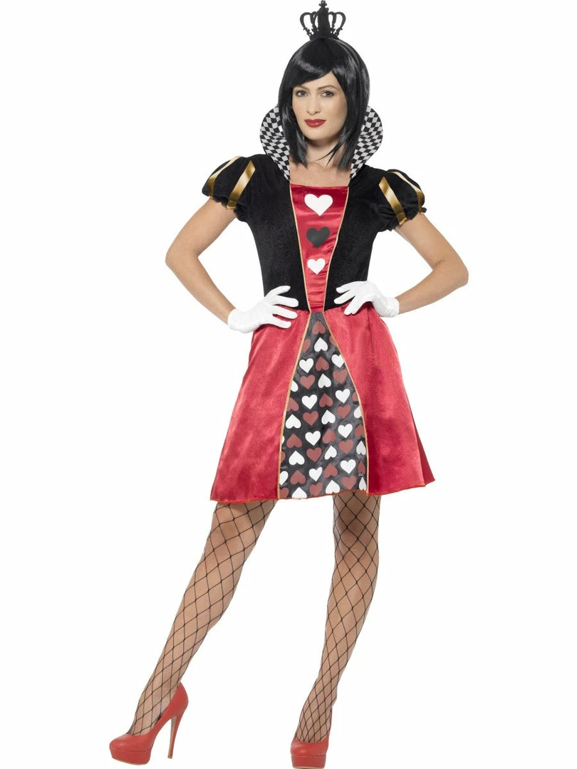 Smiffys Female Costumes Queen, Hearts Costume