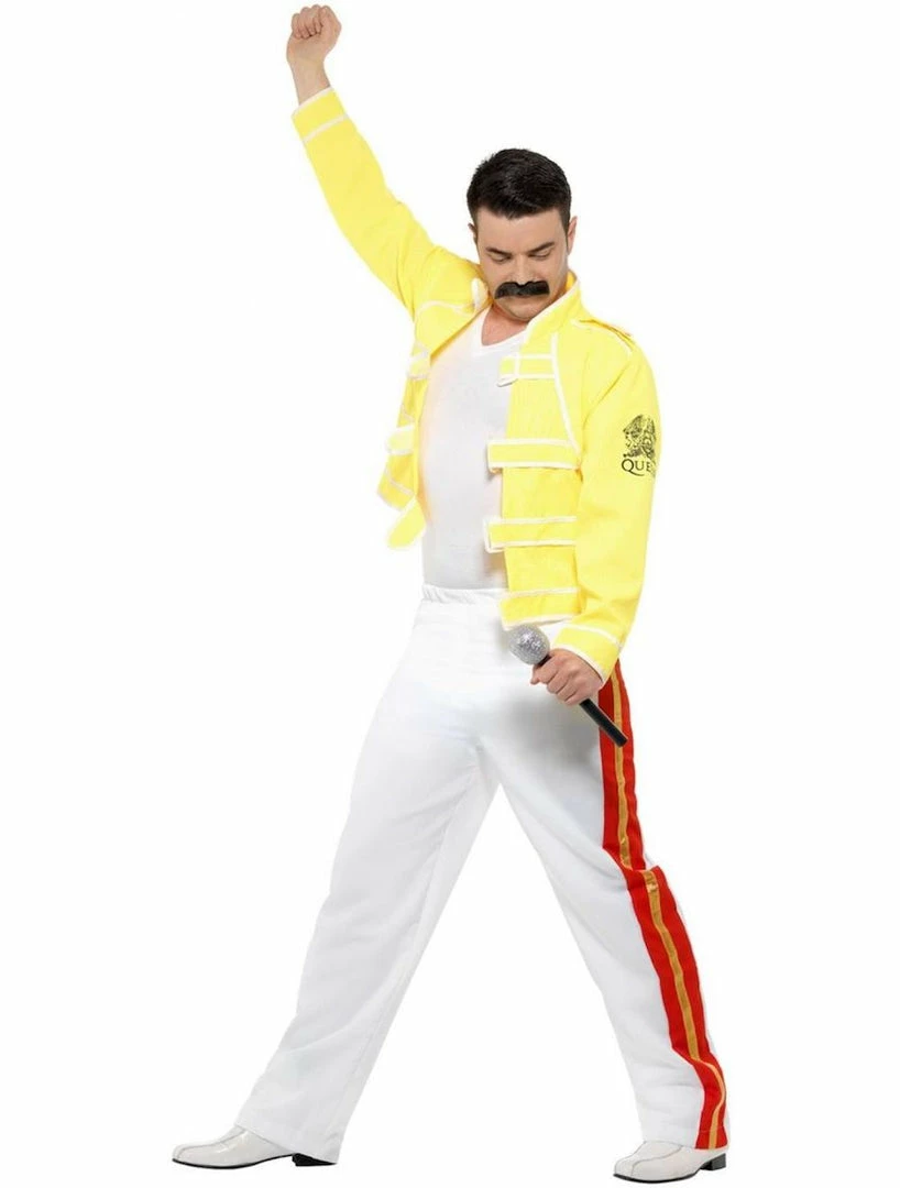 Smiffys Freddie Mercury Male Costumes