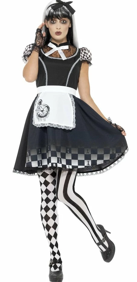 Smiffys Alice, Gothic Female Costumes