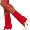 Smiffys Legwarmers, Red