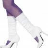 Smiffys Legwarmers, White 1980's & 90's