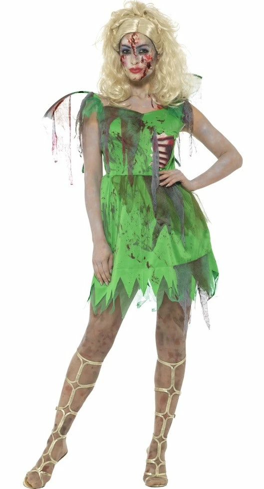 Smiffys Zombie Fairy Female Costumes