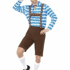 Smiffys Bavarian Beer Man Male Costumes