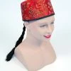 Bristol Mandarin Hat With Plaits Chinese