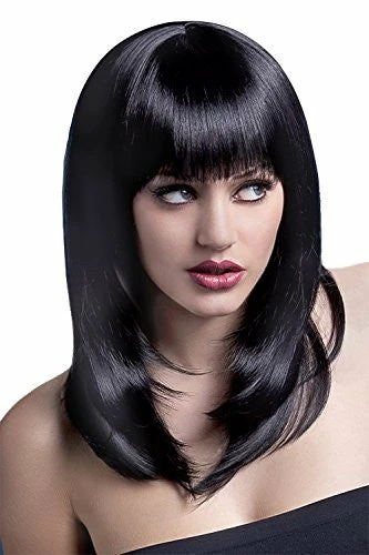 Smiffys Womens Fever Tanja, Black