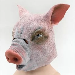 Vendor-unknown Pig Mask Animal Masks Full Overhead