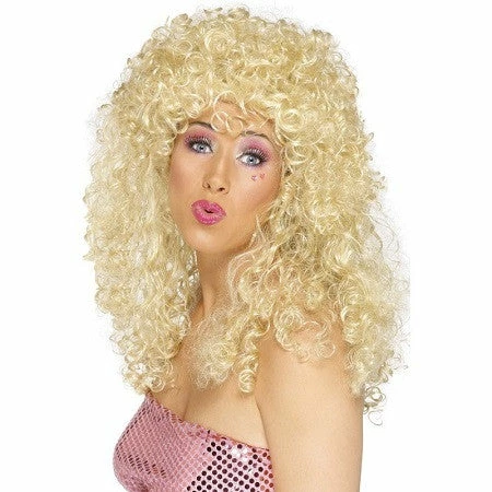 Smiffys Boogie Babe Wig, Blonde