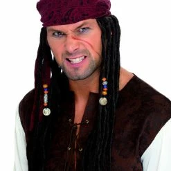 Smiffys Pirate Wig And Scarf