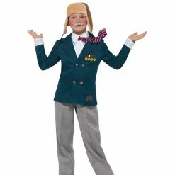 Smiffys Kids Costumes All David Walliams, Grandpa's Great Escape