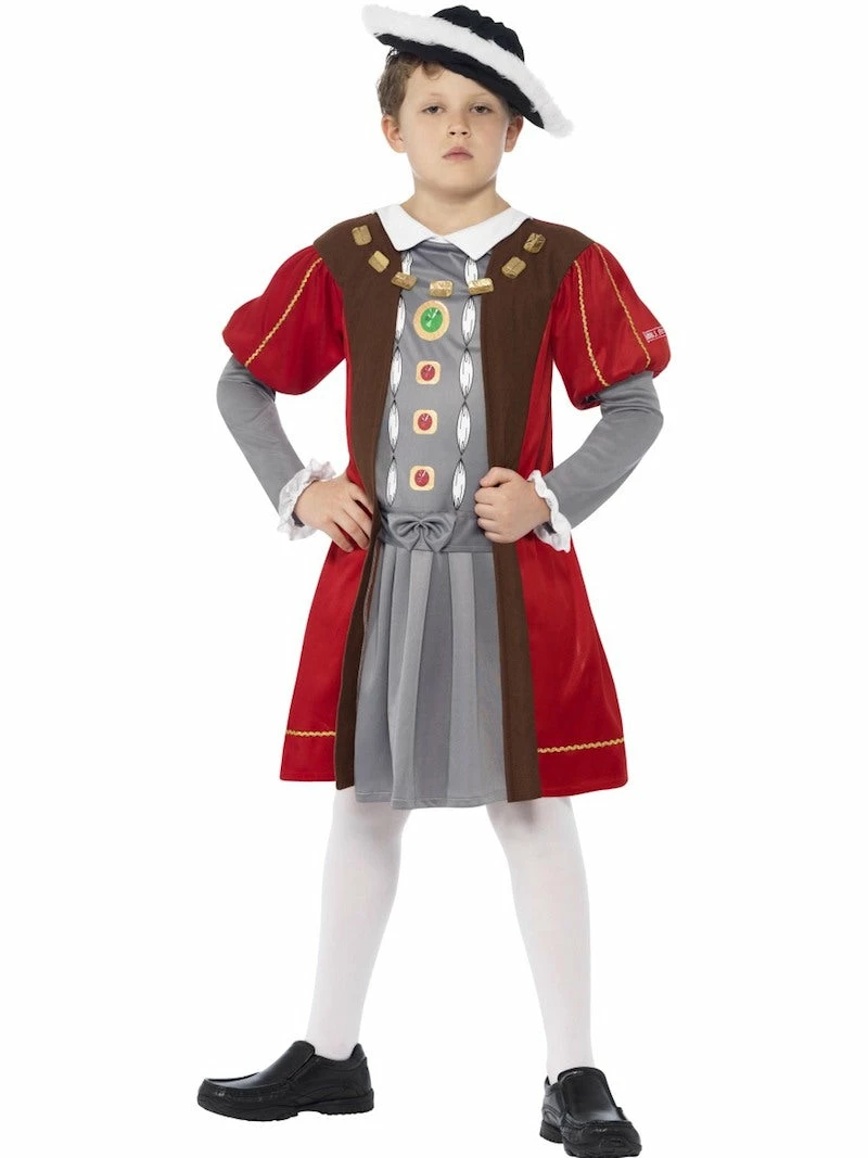 Smiffys Kids Costumes All Horrible Histories, Henry Vlll