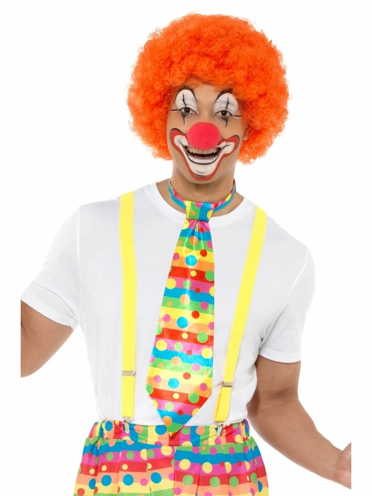 Smiffys Clown, Big Top Tie Clown & Circus