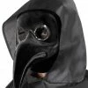 Smiffys Plague Doctor Mask, Black Halloween Masks