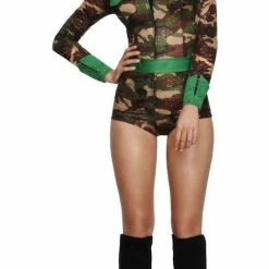 Smiffys Combat Chick Costume
