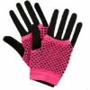 Wicked 80's Net Gloves, Neon Pink 1980's & 90's