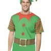 Smiffys Male Costumes Elf, Instant