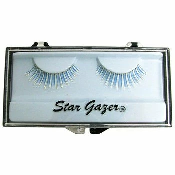 Star Gazer Eyelashes, UV Blue & White