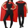 Smiffys Instant Kits Superhero Cape, Red