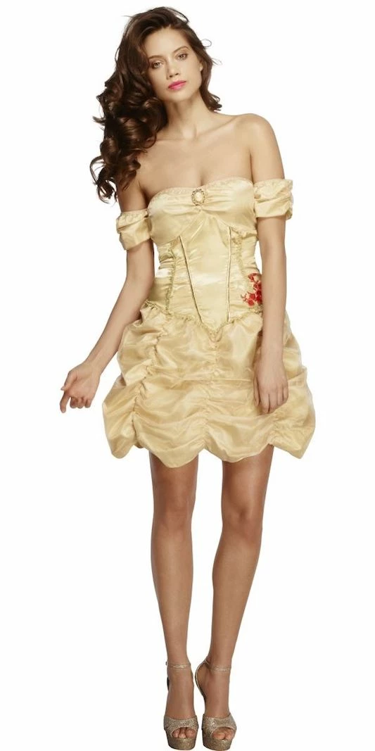 Smiffys Golden Princess Costume