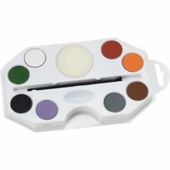 Smiffys Halloween Face Paint Palette Make Up Kits