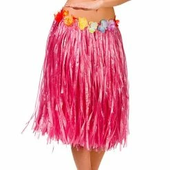Wicked Hula Skirt, Pink Hawaiian