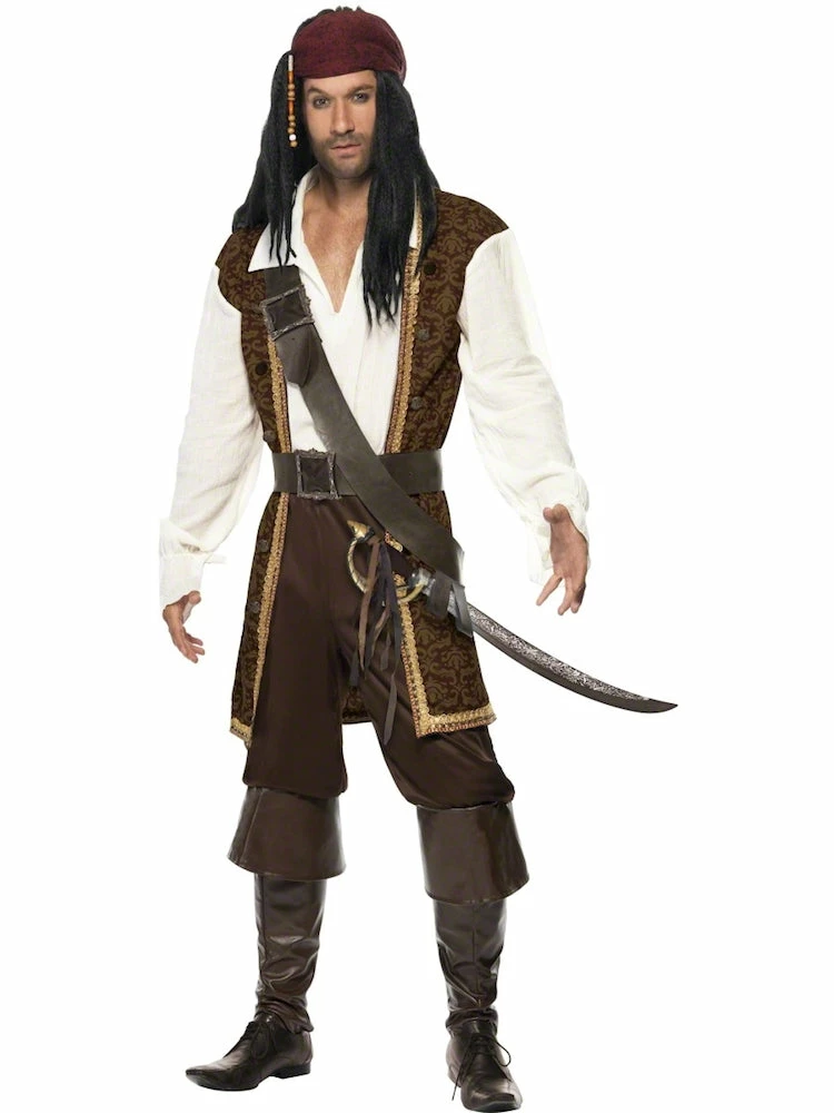 Smiffys High Seas Pirate Male Costumes
