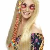 Smiffys Hippy Wig, Blonde