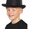 Smiffys Clown & Circus Top Hat Kids, Black