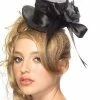 Leg Avenue Leg Ave, Satin Top Hat, Black