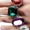 Smiffys Rings, Jewelled. Jewellery & Bling