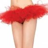 Leg Avenue Tu Tu's Swirl Edge Tutu, Red