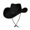 Wicked Texan Cowboy Hat, Black Wild West