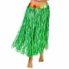 Wicked Female Costumes Hula Skirt Green, Plus Size