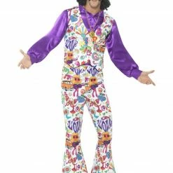 Smiffys 60's Groovy Hippie Male Costumes