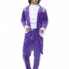 Smiffys 80's Purple Musician Male Costumes