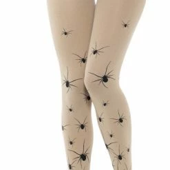 Smiffys Halloween Hosiery Tights, Spiders