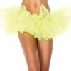 Leg Avenue Petticoats & TuTu's Organza Deluxe Tutu, Neon Yellow