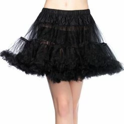 Leg Avenue Tulle Petticoat, Black Tu Tu's