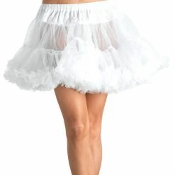 Leg Avenue Tu Tu's Tulle Petticoat, White