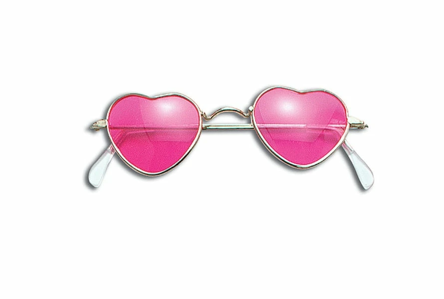 Bristol 1960's & 70's Heart Shaped Glasses