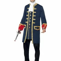 Smiffys Male Costumes Pirate Commander Costume