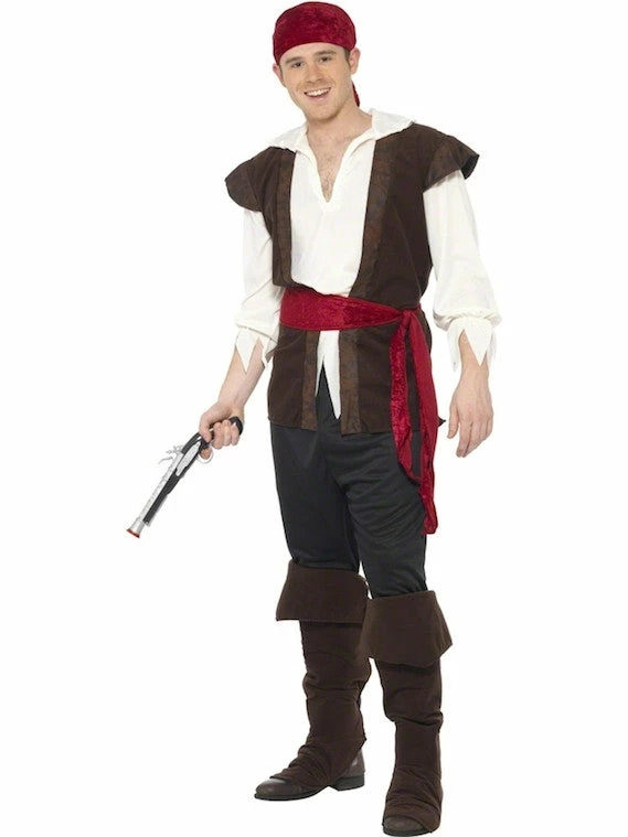 Smiffys Male Costumes Pirate Man Costume