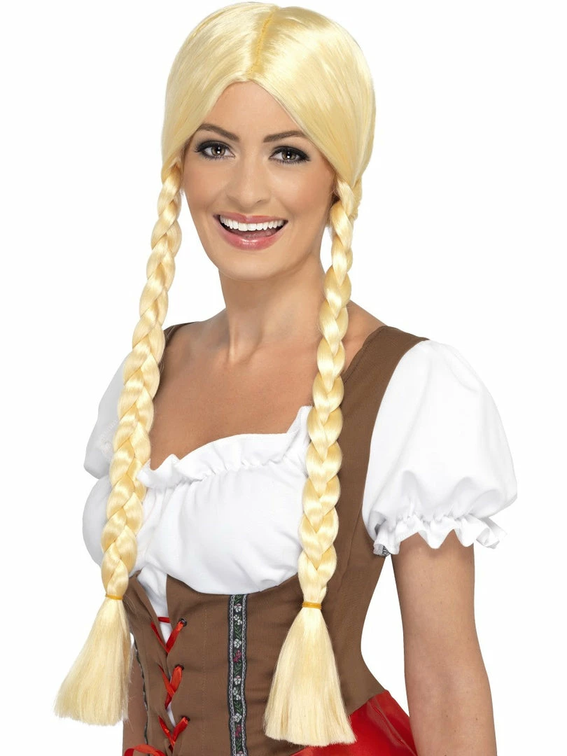 Smiffys Womens Bavarian Beauty Wig