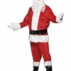 Smiffys Male Costumes Santa, Deluxe Velour