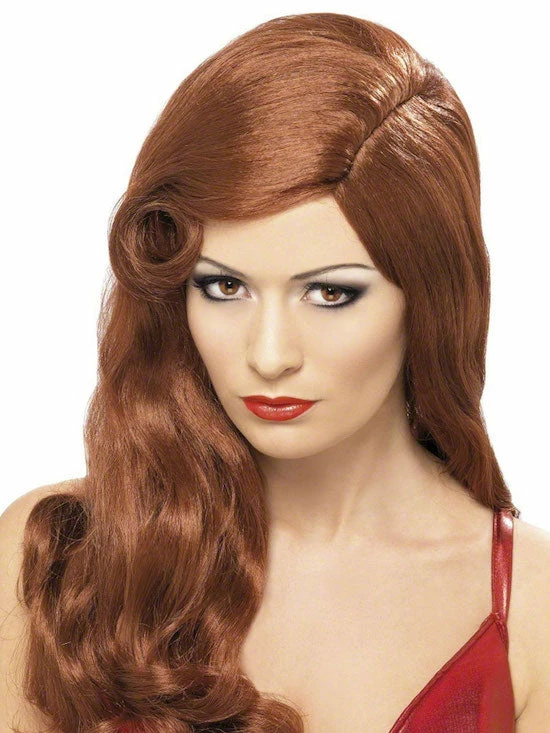 Smiffys Silver Screen Sensation Wig Womens